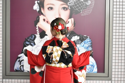 成人式　振袖　前撮り撮影会