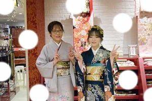 成人式　前撮り　梅田