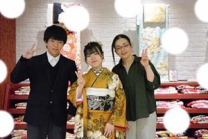 成人式　前撮り　梅田