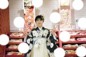 卒業式　袴　かわいい