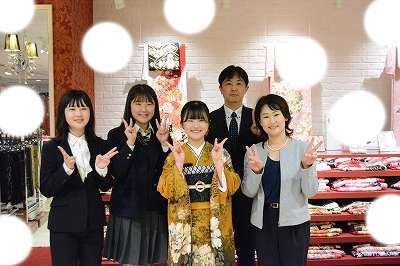 成人式　前撮り　梅田