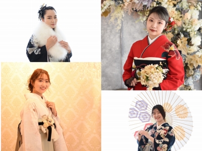 成人式　振袖　前撮り撮影会