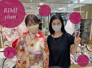 古典柄　振袖レンタル