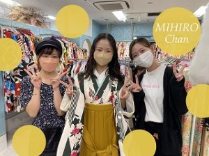 古典柄　袴レンタル