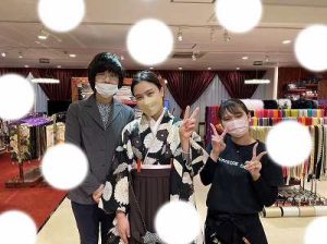 2023　卒業式　袴