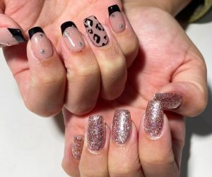 振袖　レンタル　奈良　成人式ネイル