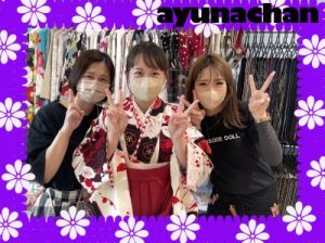 卒業式袴　袴レンタル　格安袴