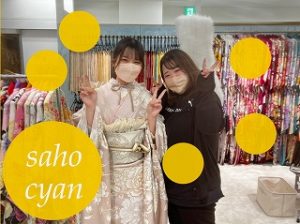 写しま　前撮り　振袖　成人式