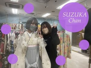 ヴｨンテージ　くすみ　袴レンタル