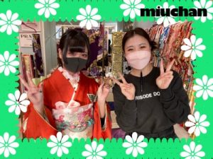 持込み　フォトプラン　振袖持ち込み