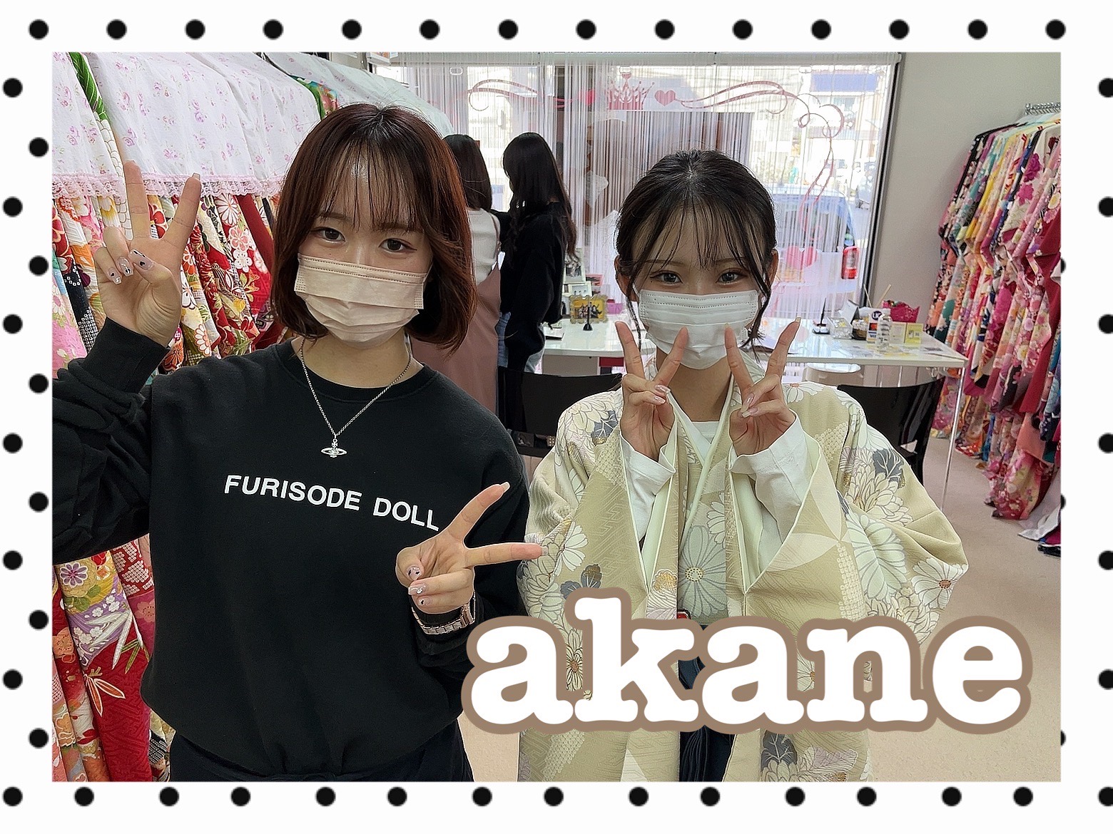 【TAKAZEN奈良店】２２日♡くすみカラーでイマドキお洒落な袴姫ちゃん＆古典柄でおとなっぽ振袖姫ちゃん♡