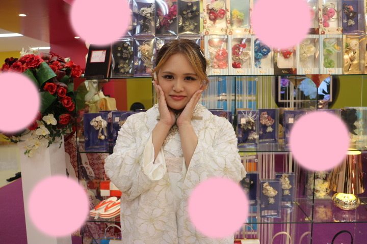 TAKAZEN神戸三宮店　前撮り撮影会　イマドキ　カワイイ　コディネート　振袖　レンタル　袴　