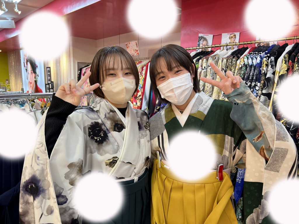 TAKAZEN神戸三宮店　前撮り撮影会　イマドキ　カワイイ　コディネート　振袖　レンタル　袴　