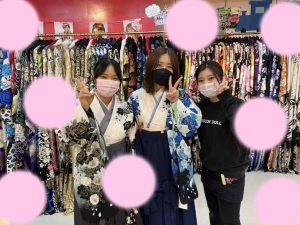 TAKAZEN神戸店　卒業式　袴　レンタル　格安　かっこいい　双子コーデ　お揃コーデ
