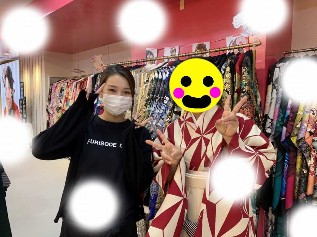 TAKAZEN神戸三宮店　袴　コーディネイト