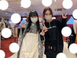 成人式　前撮り　梅田