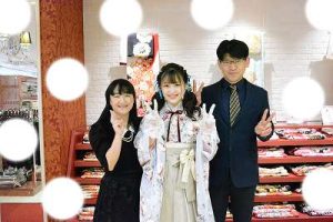 成人式　前撮り　梅田