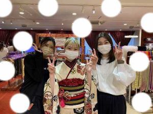 成人式　前撮り　梅田