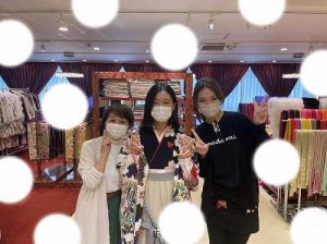 卒業式　袴　かわいい