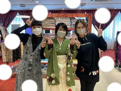 成人式　前撮り　梅田