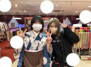卒業式　袴　かわいい