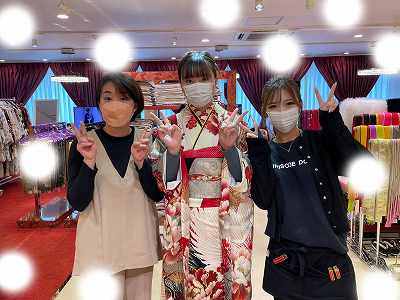 成人式　前撮り　梅田