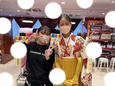 卒業式　袴　かわいい