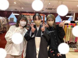 卒業式　袴　かわいい