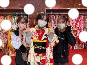 成人式　前撮り　梅田