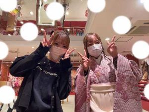 卒業式　袴　かわいい