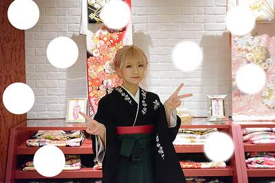 成人式　前撮り　梅田