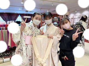 卒業式　袴　かわいい