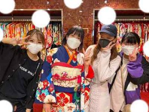 成人式　前撮り　梅田
