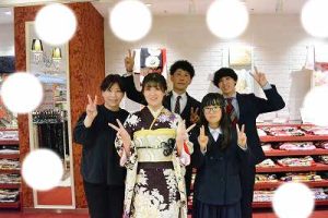 成人式　前撮り　梅田
