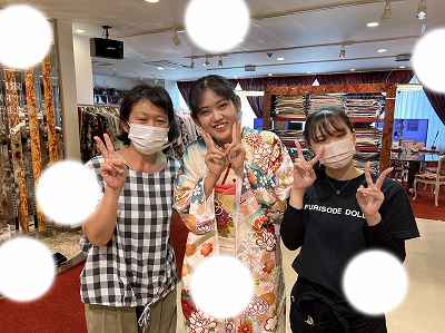 成人式　前撮り　梅田