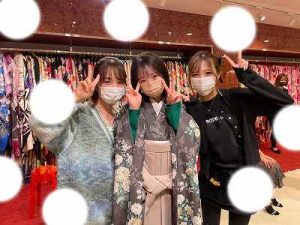 卒業式　袴　かわいい