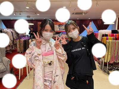 成人式　前撮り　梅田