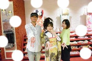 成人式　前撮り　梅田