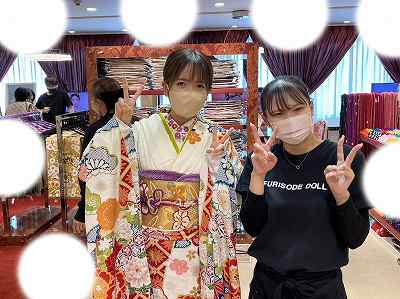 成人式　前撮り　梅田
