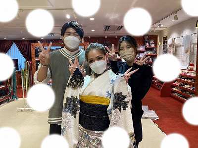 【TAKAZEN大阪梅田本店】♡5日　2023年！袴＆お振袖姫ちゃん♡
