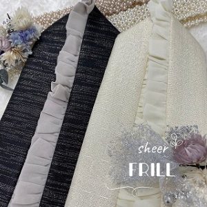 レトロ　フリル　振袖レンタル