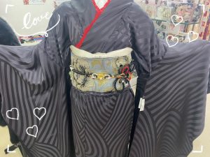 振袖　レンタル　奈良　おしゃれ　黒