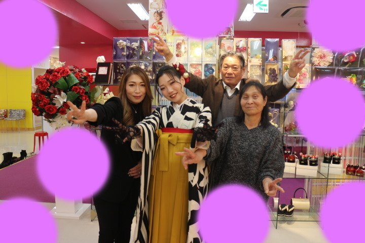 TAKAZEN神戸店　袴レンタル　卒業式　前撮り撮影会　かわいい　レトロ