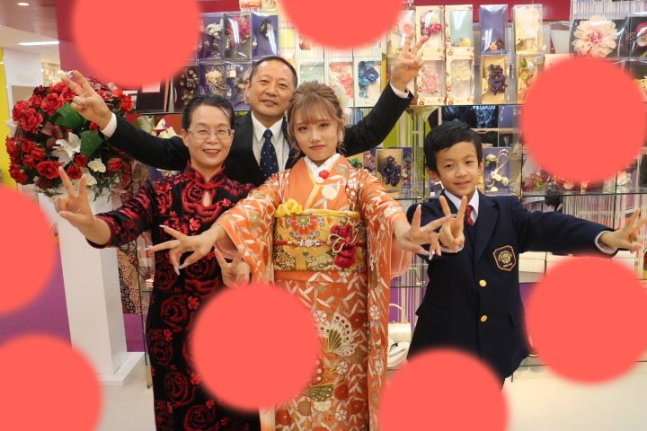 TAKAZEN神戸店　前撮り撮影会　成人式　振袖　イマドキ　カワイイ　コディネート