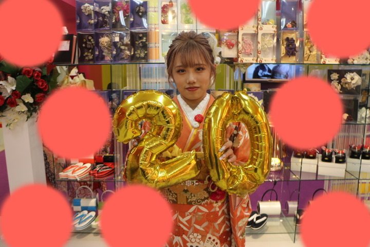 TAKAZEN神戸店　前撮り撮影会　成人式　振袖　イマドキ　カワイイ　コディネート