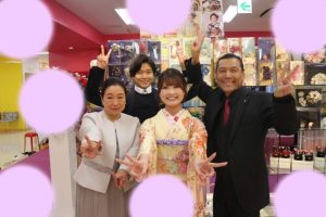 TAKAZEN神戸店　前撮り撮影会　成人式　振袖　古典　イマドキ　カワイイ　コディネート