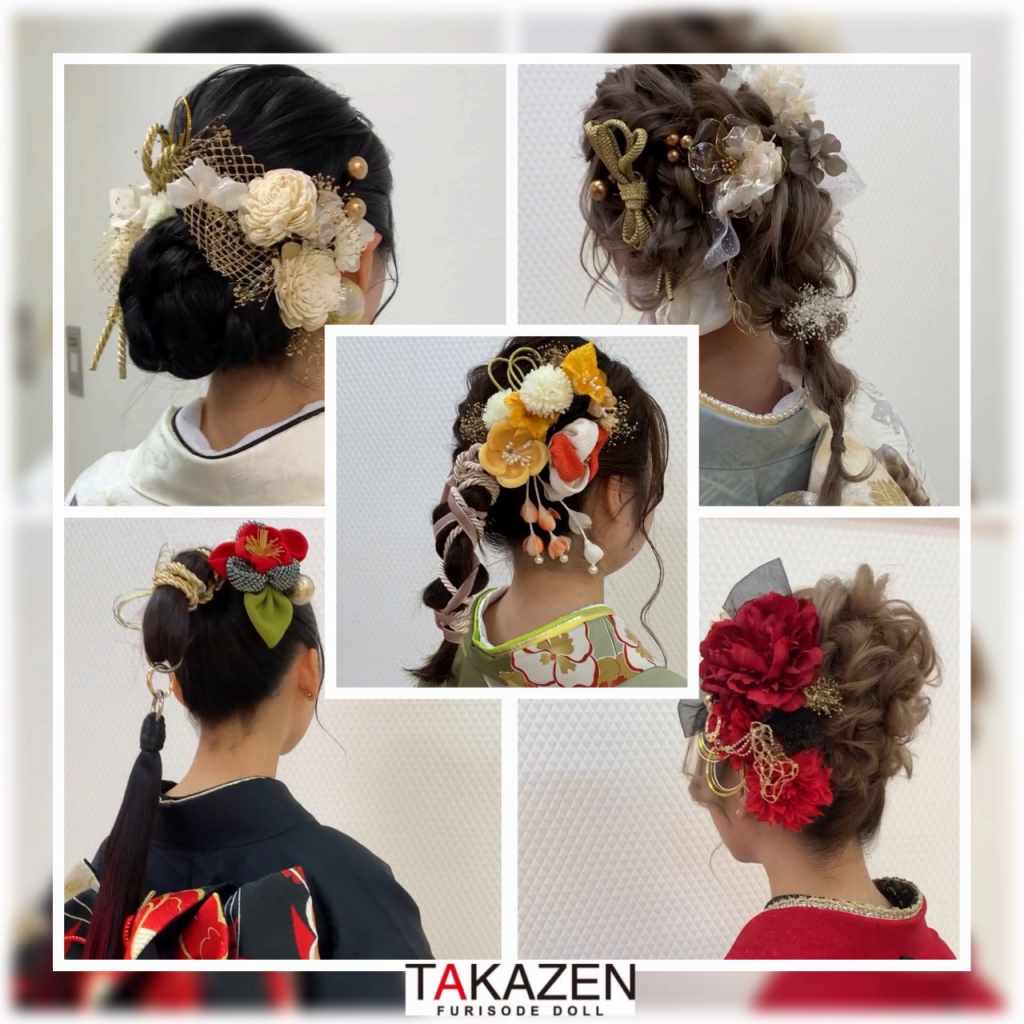 【TAKAZEN神戸三宮店】♡11日　2023年成人式の方、必見！！とってもオシャレで可愛いヘアアレンジのご紹介♡