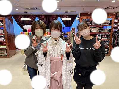 【TAKAZEN大阪梅田本店】♡10日　くすみ袴姫ちゃん♡