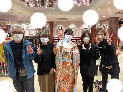 【TAKAZEN大阪梅田本店】♡5日　お振袖＆袴姫ちゃん♡
