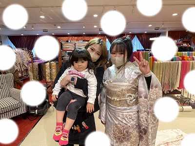 【TAKAZEN大阪梅田本店】♡9日　袴＆お振袖姫ちゃん♡